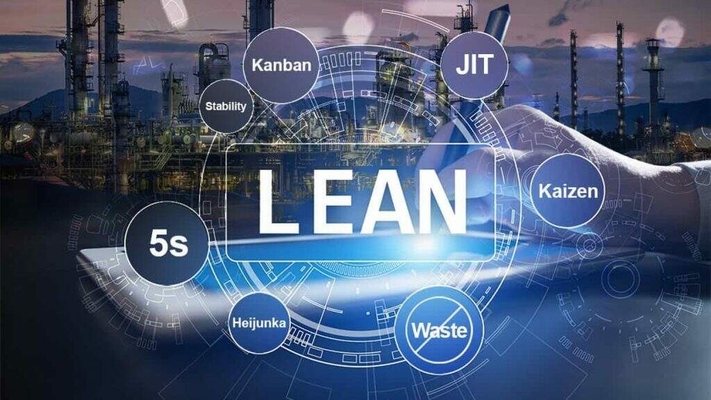 Algumas das ferramentas utilizadas em treinamento Lean