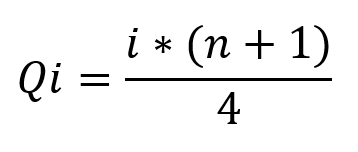 Fórmula do quartis