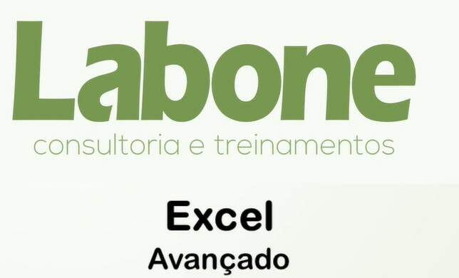 curso de Excel Avançado online