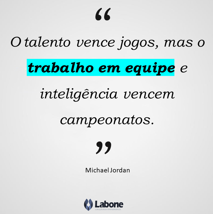 Frase sobre Trabalho em Equipe