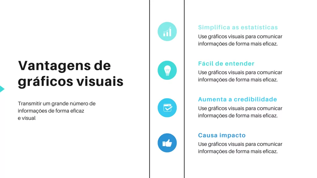 Na foto, temos um texto explicando algumas vantagens do Diagrama de Ishikawa